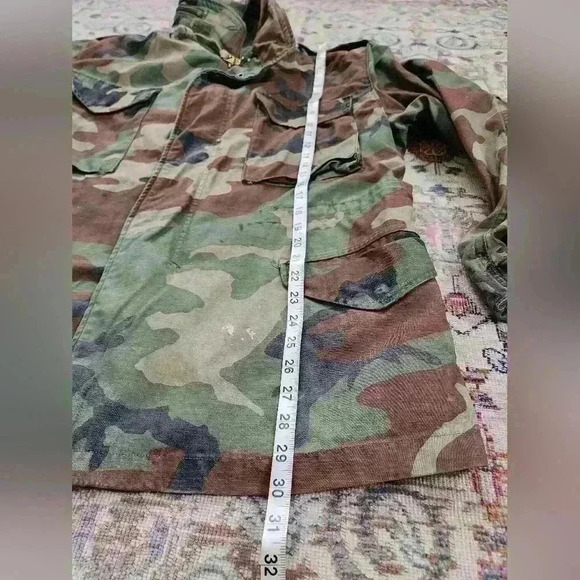 Field Mens Jacket Ready To Wear Coat Zip Hide Away Hoodie, sz MD - Picture 14 of 16